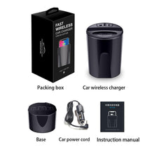 Load image into Gallery viewer, Car Wireless Charger Cup with USB Output for iPhoneXS MAX/XR/X/8 SAMSUNG Galaxy S9/S8/S7/S6/Note8/Note5 edge for PIXEL 3XL
