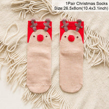 Load image into Gallery viewer, Cartoon Christmas Socks
