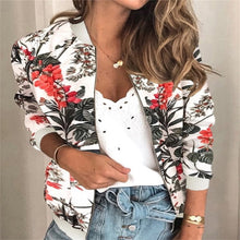 Load image into Gallery viewer, Women Floral Jackets Long Sleeve
