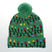 Load image into Gallery viewer, Knitted LED Christmas Hat  Beanie
