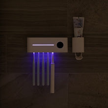 Load image into Gallery viewer, Xiaomi UV Sterilization, Air-Dry, Toothbrush Holder &amp; Toothpaste Dispenser
