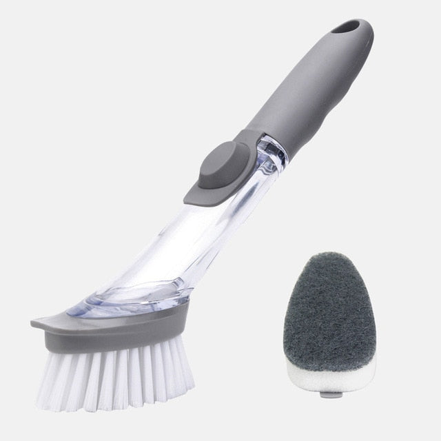 Double Use Cleaning Brush Scrubber