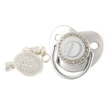 Load image into Gallery viewer, Initial Letters Baby Bling Pacifier
