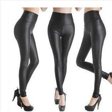 Load image into Gallery viewer, Sexy Legging Punk Black Skinny Pants
